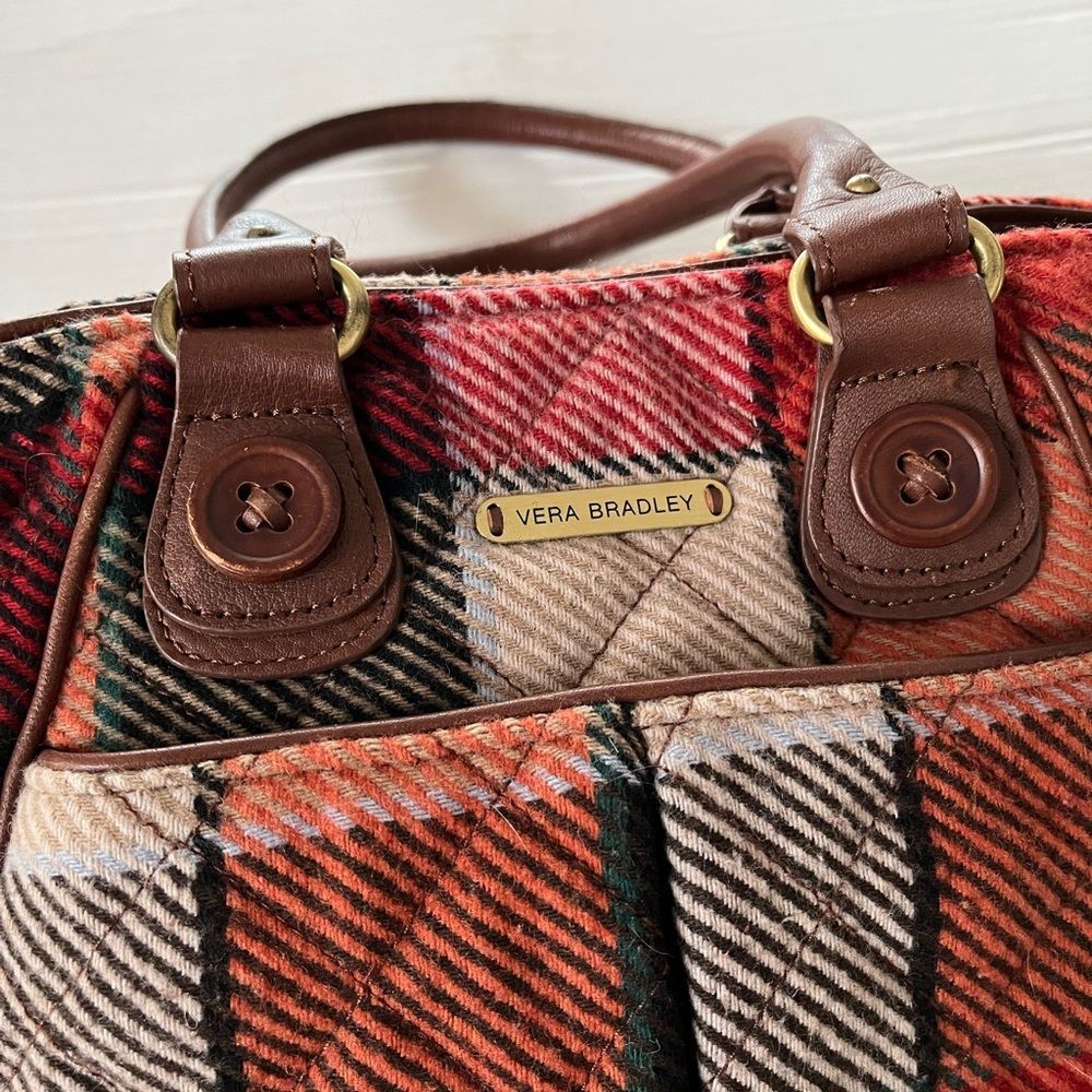 Vera Bradley Wool Plaid Purse - Picture 3 of 3